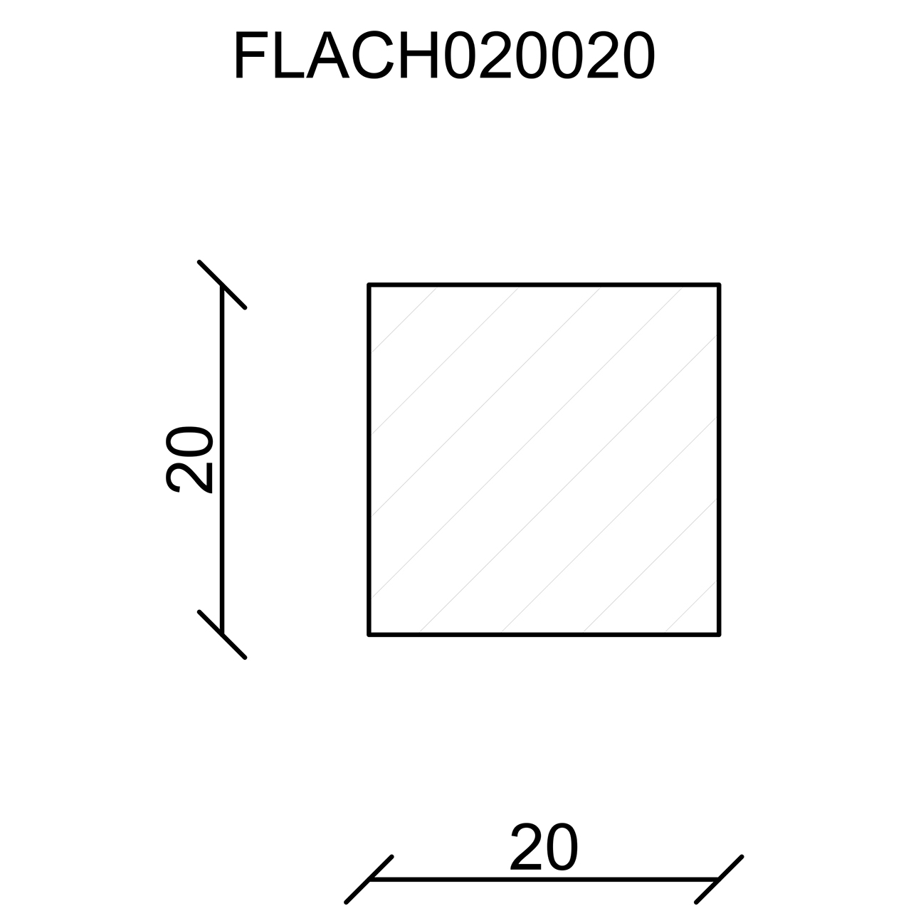 544034-Querschnitt Neuhofer Flachleiste, Fichte/Kiefer astrein roh