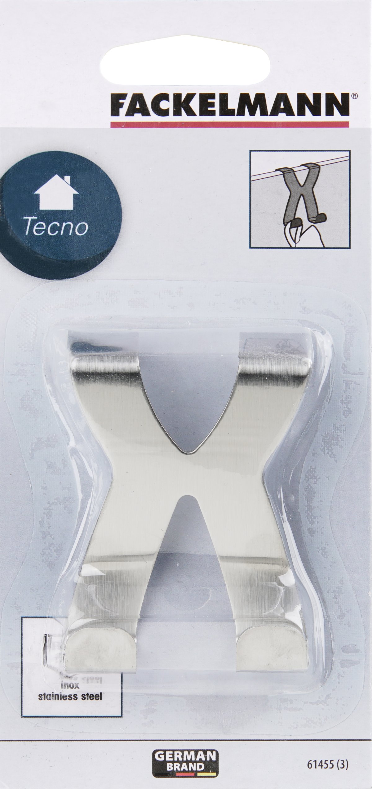 446844_03 FACKELMANN  TÜRHAKEN 6X5CM EDELST. KTE