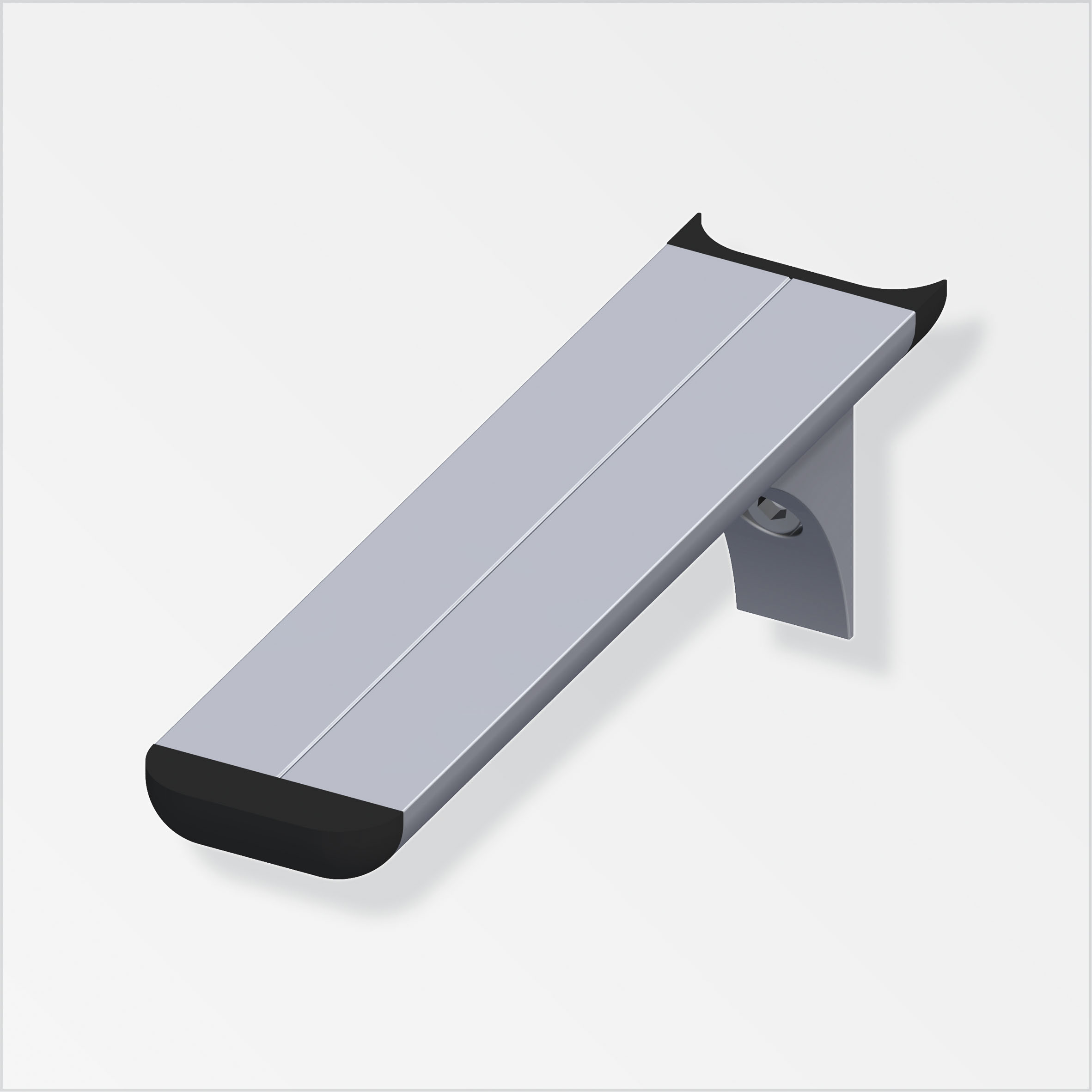 482455_Regaltra-ger Alfer Coaxis-Regalträger blank, 150 mm