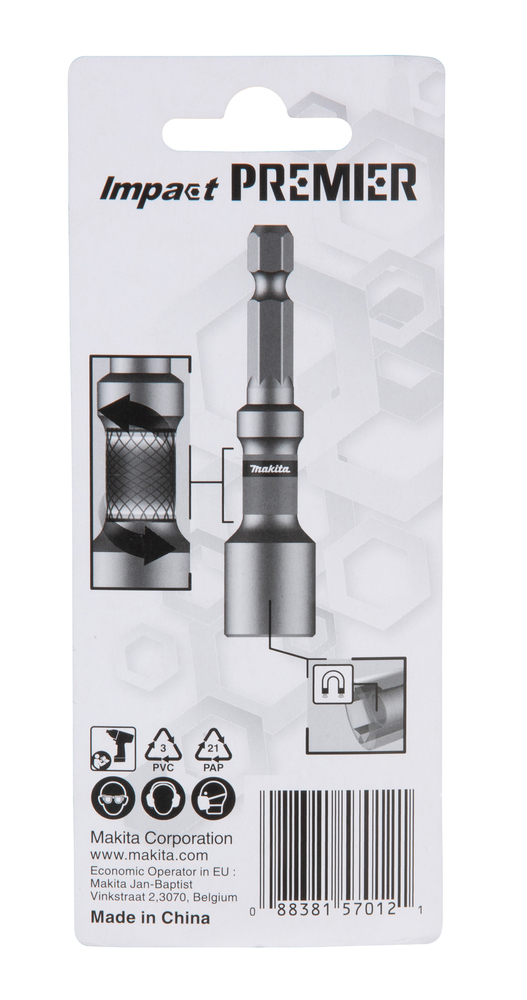 Makita Torsion Steckschlüssel SW8 Impact Premier