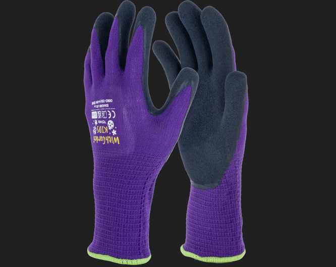 Towa Kinderhandschuh TOWA purple 6-8 Jahre, latexbeschichtet