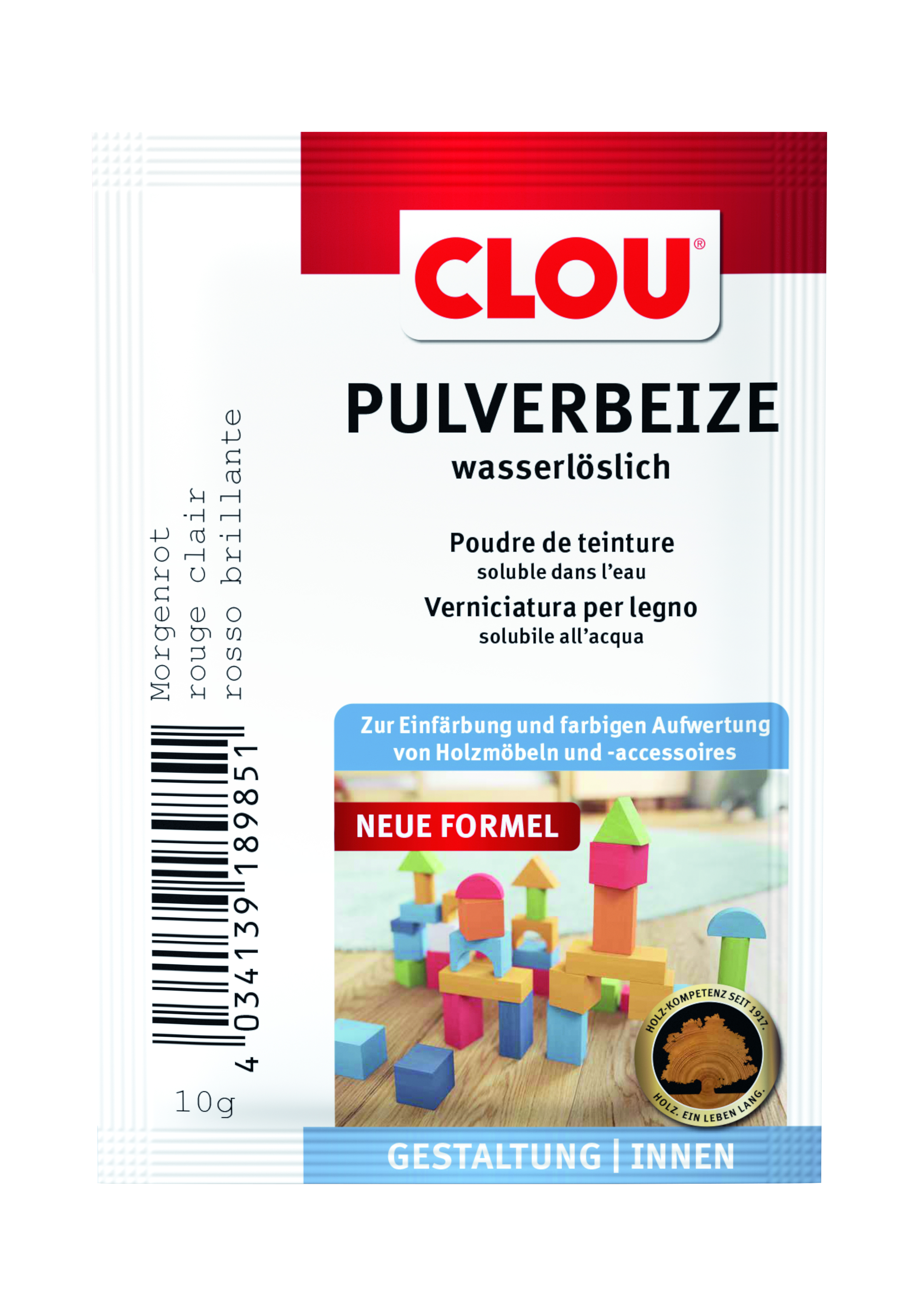 Clou Pulverbeize, Morgenrot, 10 g