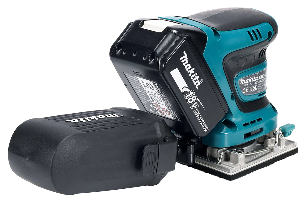 Makita Akku-Schwingschleifer DBO484, 18V (Ohne Akku, ohne Ladegerät)