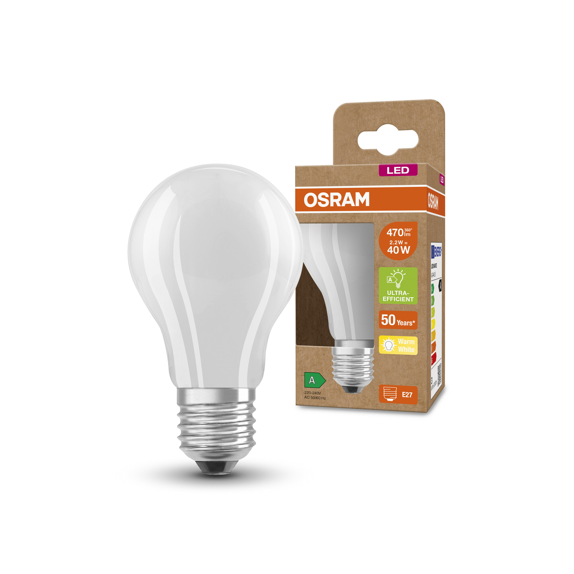 Osram Leuchtmittel Classic matt, E27