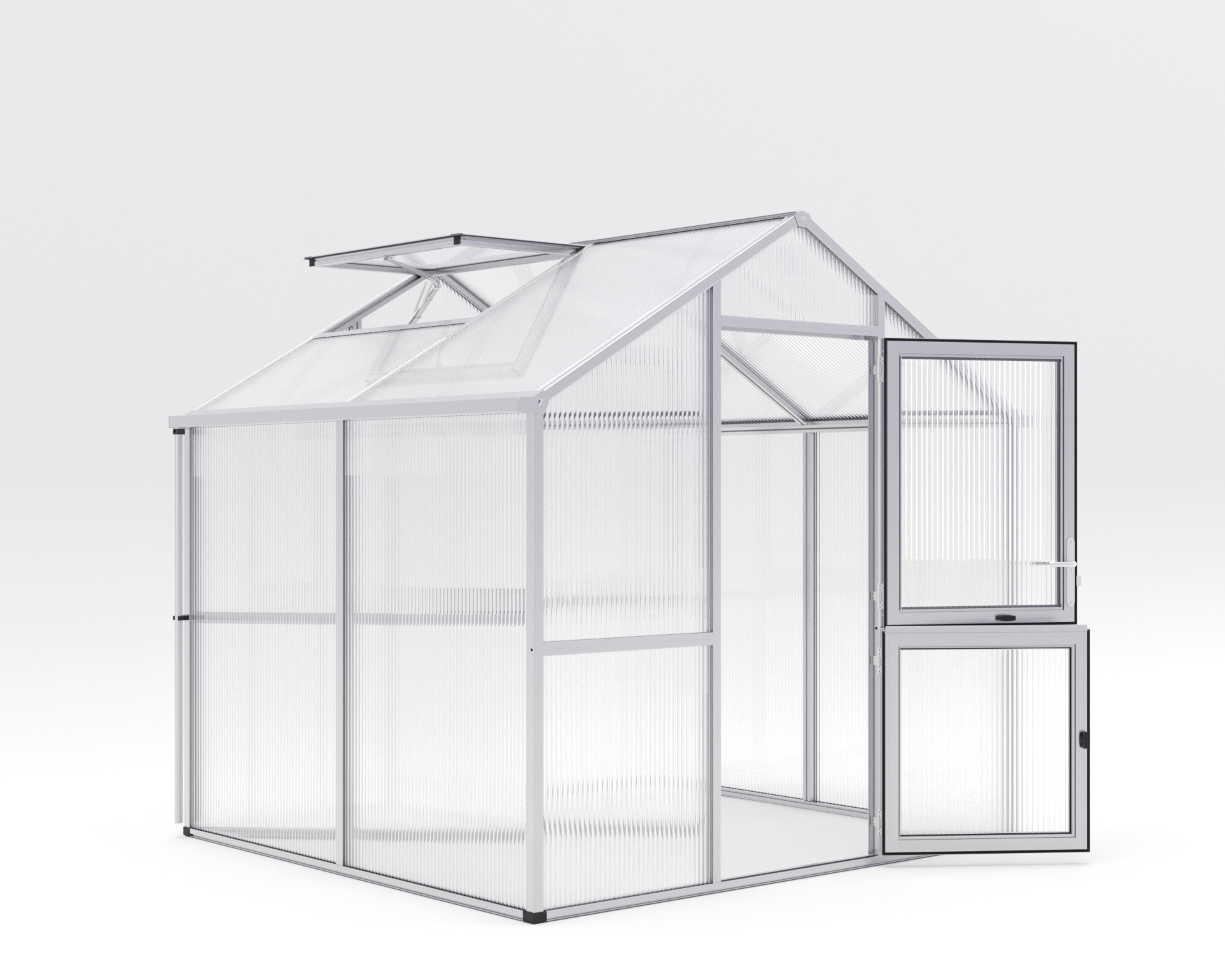 KGT Gewächshaus Iris II, pressblank