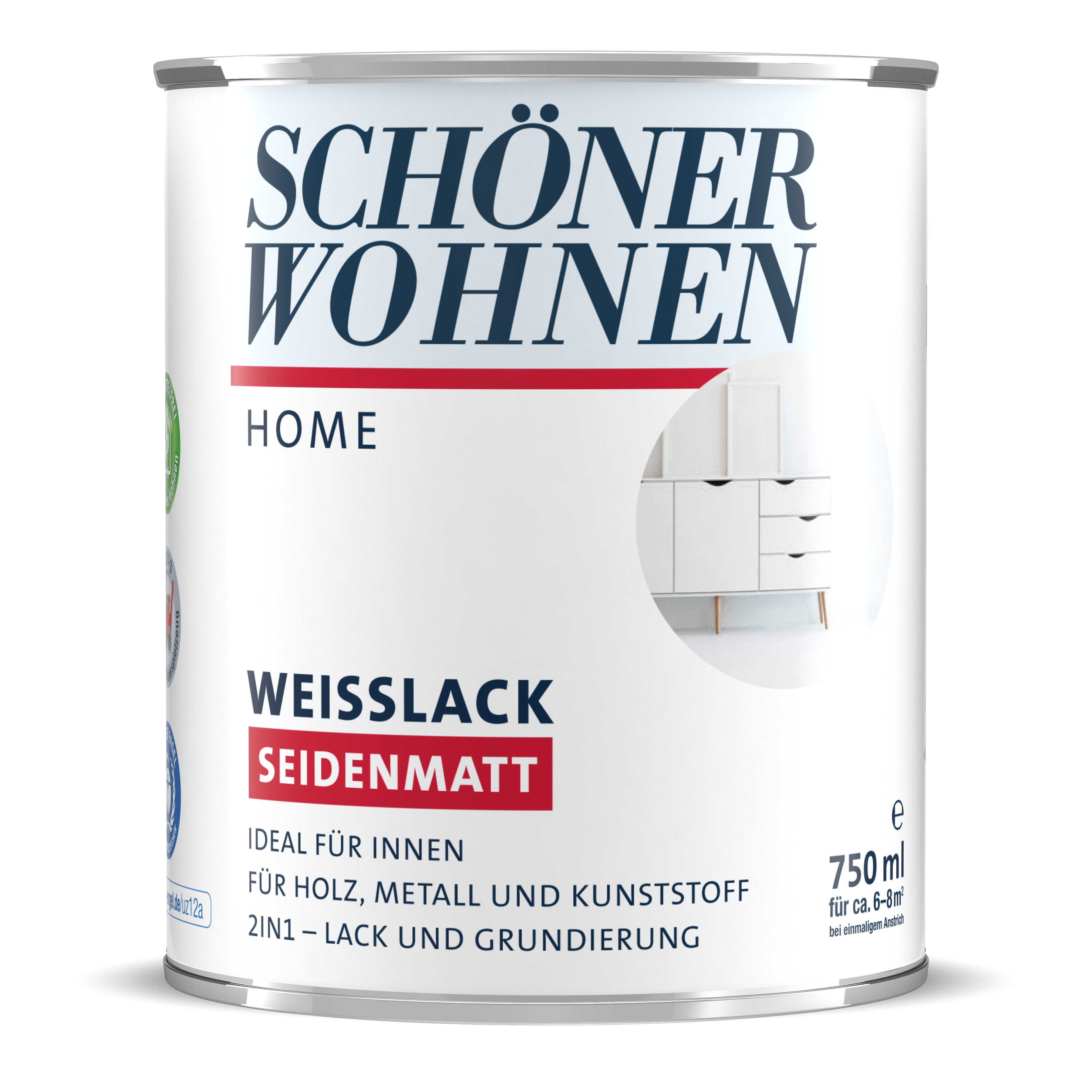 SW_2442-0750-0000 Schöner Wohnen Home Weißlack, seidenmatt