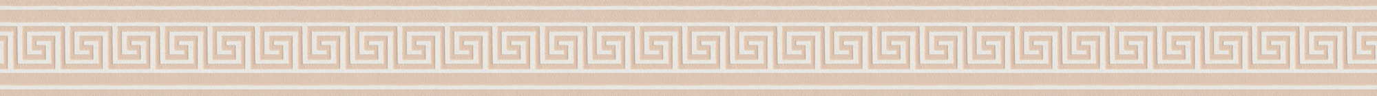 A.S. Création selbstklebende Bordüre, griechisches muster beige weiß – klassisches design in warmen tönen A.S. Création selbstklebende Bordüre, griechisches muster beige weiß – klassisches design in warmen tönen