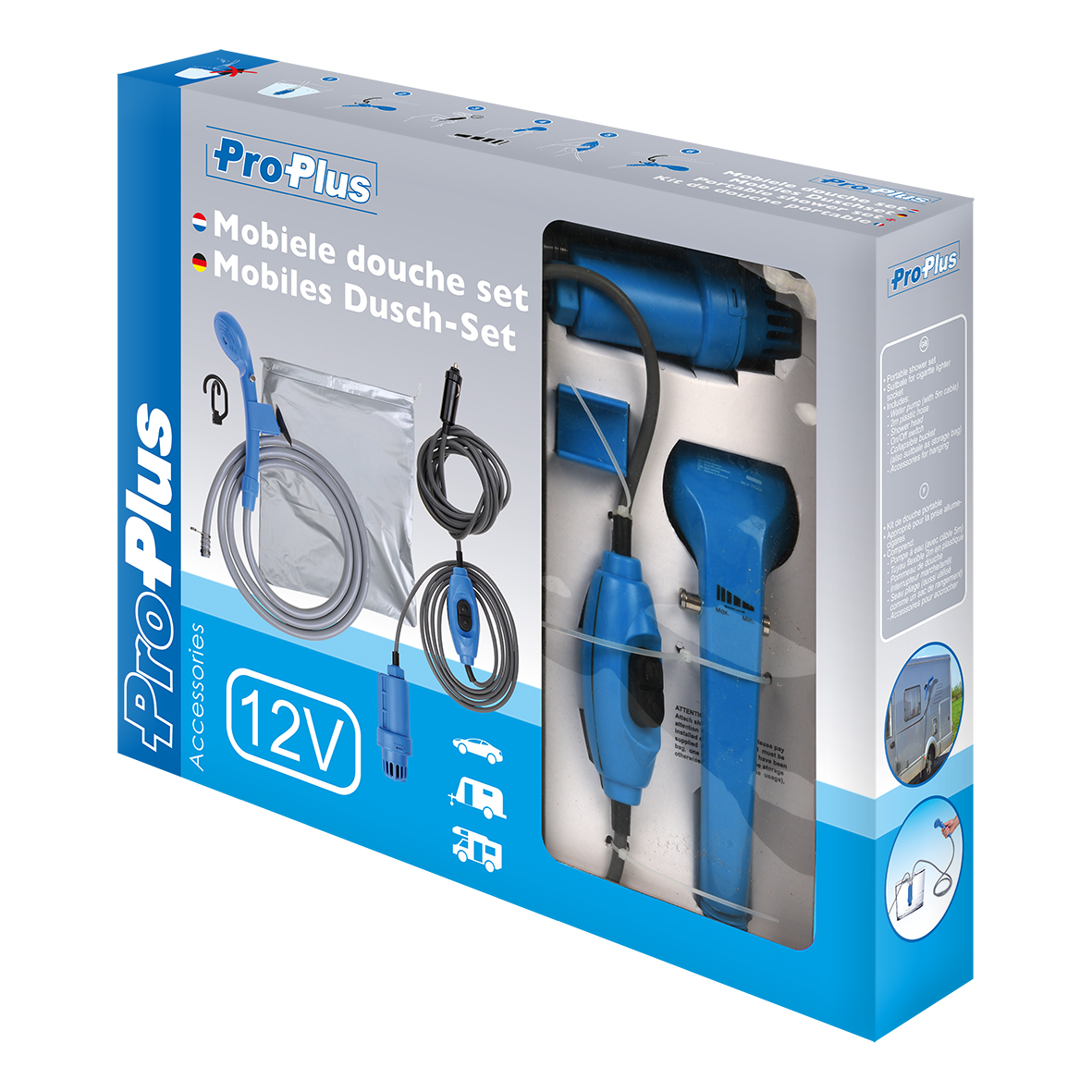 ProPlus Mobiles Duschset 12V