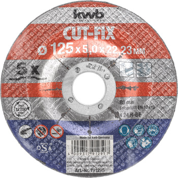 791295-300 Kwb Trennscheibe, 125 mm