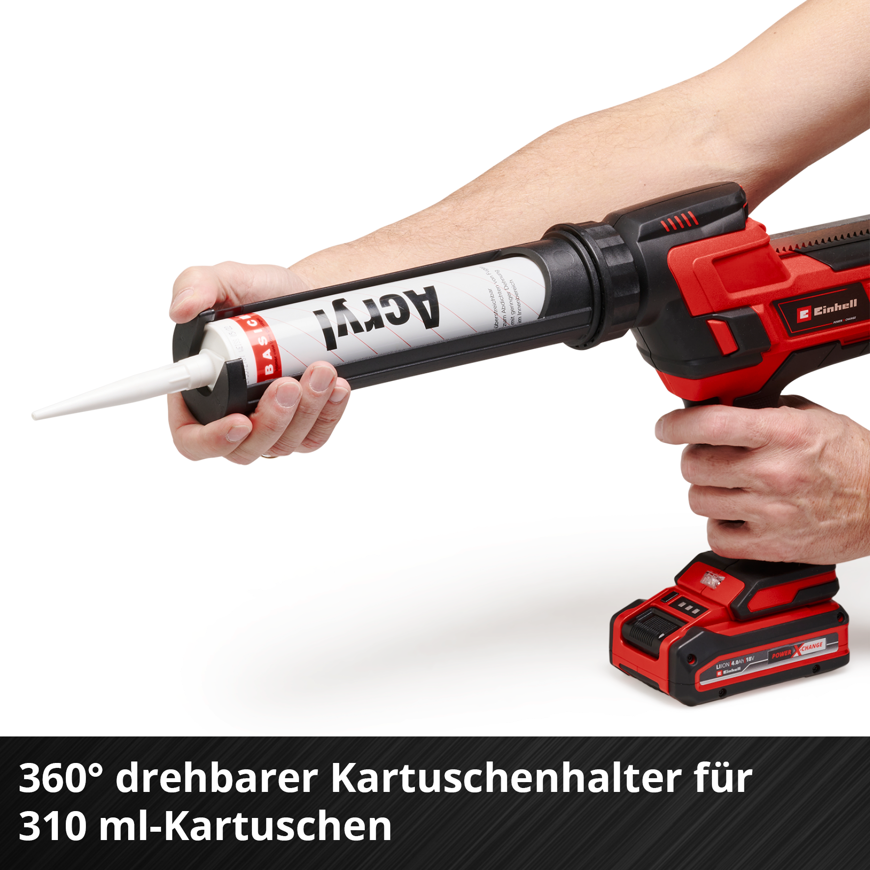 Einhell Akku-Kartuschenpistole TE-SG 18/10 Li - Solo