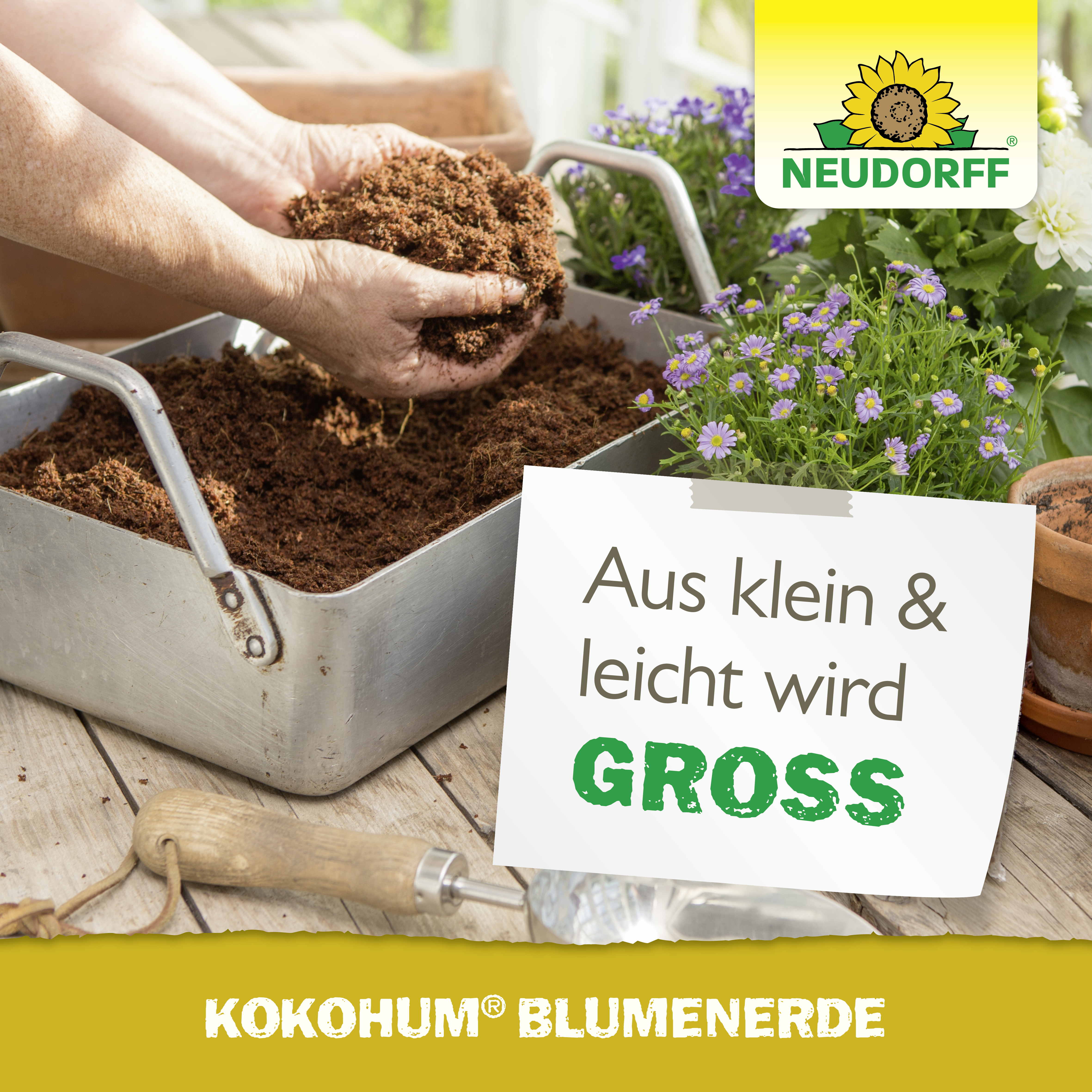 Neudorff Kokohum BlumenErde, 7 l