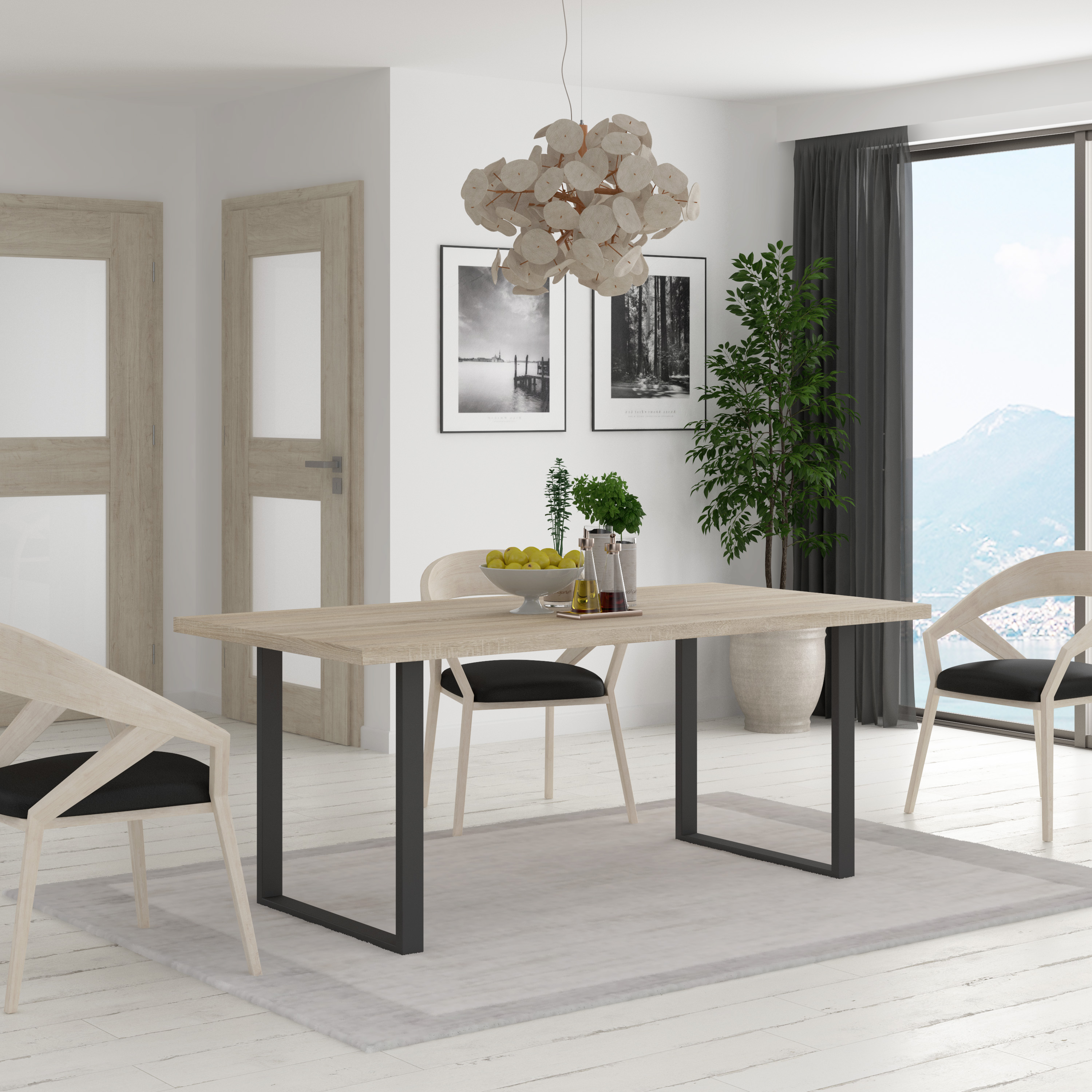 Forte Esstischplatte 180/90 cm, Sonoma Eiche Forte Esstischplatte 180/90 cm, Sonoma Eiche