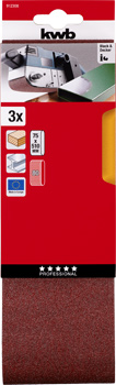 912308-300 Kwb Schleifband 75 x 510 mm Korn 80