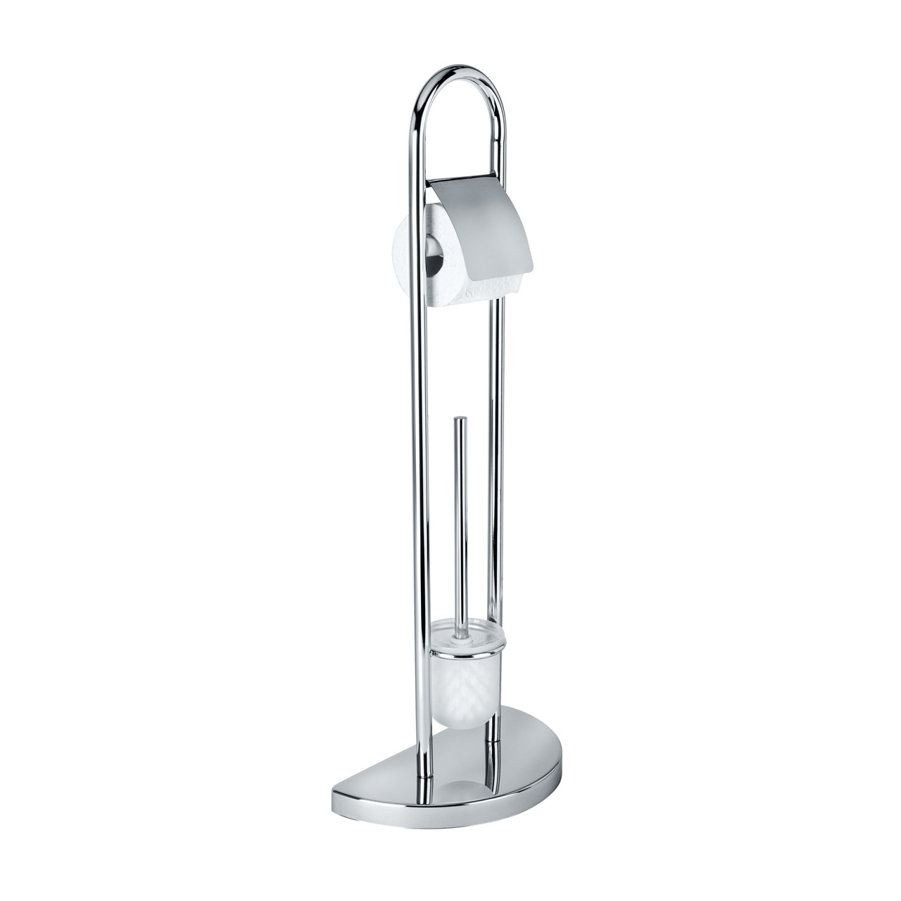 422674-Stand-WC-Garnitur-Cosenza-Chrom_FS_01 WENKO STAND WC-GARNITUR COSENZA 33X18X84