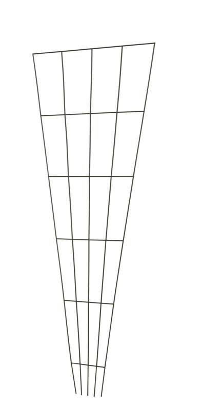 Windhager Metall-Gitterspalier, 150 cm, grün
