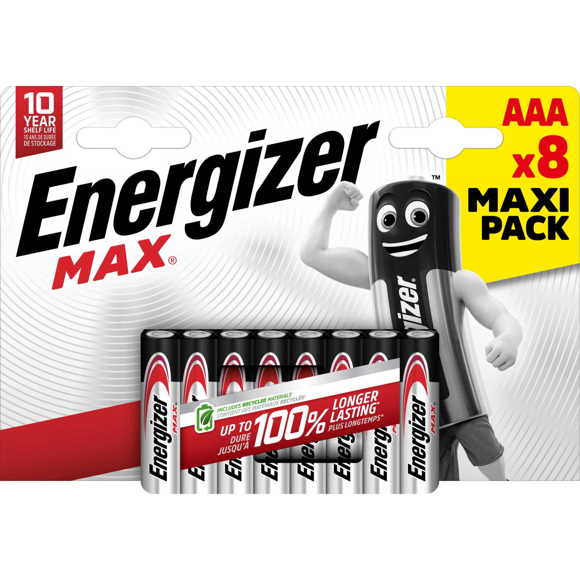 Energizer Max Micro (AAA), 8 Stück