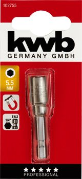 Kwb Sechskant-Steckschlüssel, 5,5 mm