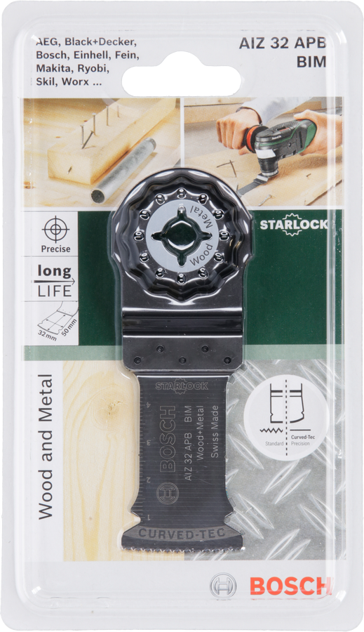Bosch Starlock AIZ 32 APB Bimetall-Tauchsägeblatt Bosch Starlock AIZ 32 APB Bimetall-Tauchsägeblatt