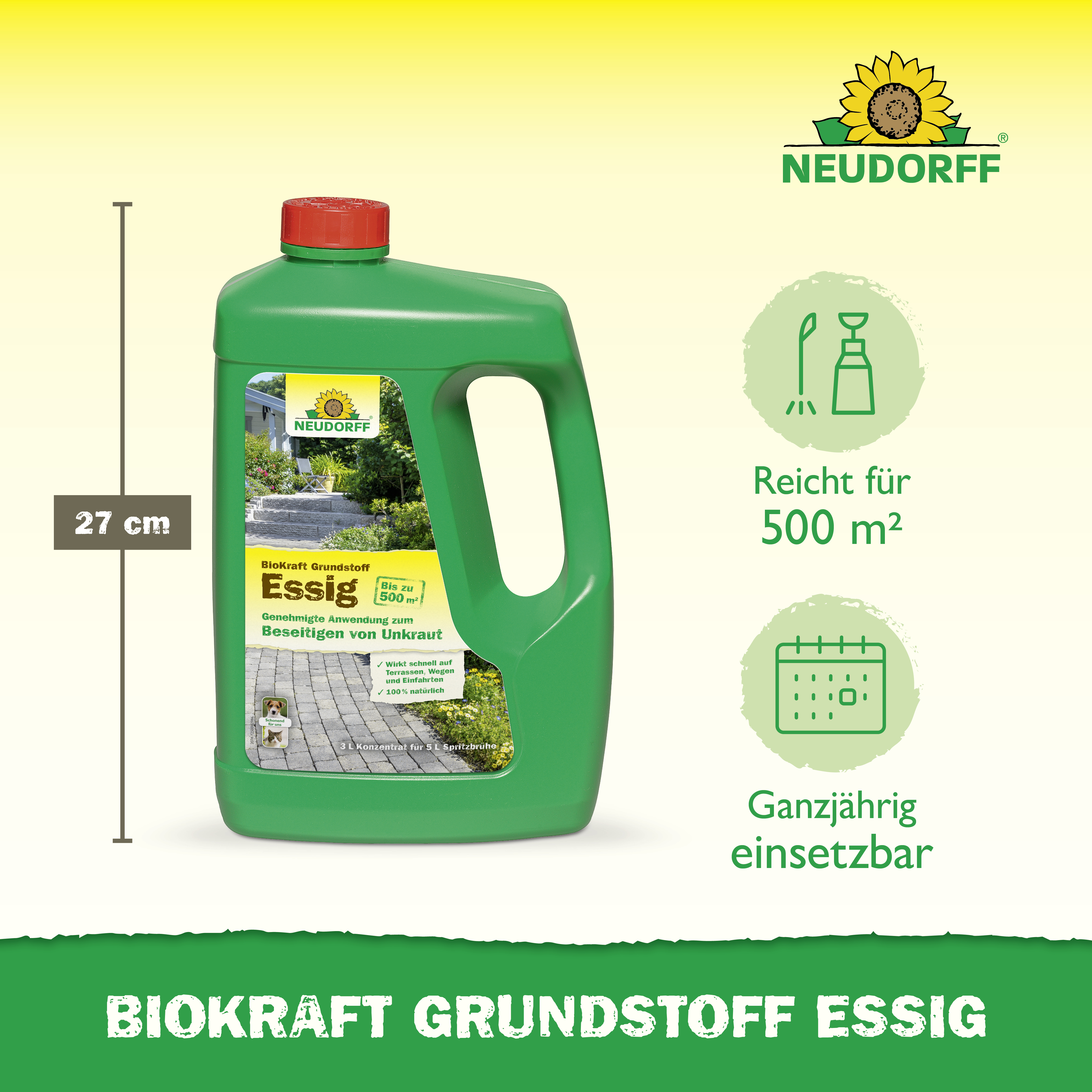 Neudorff BioKraft Grundstoff Essig