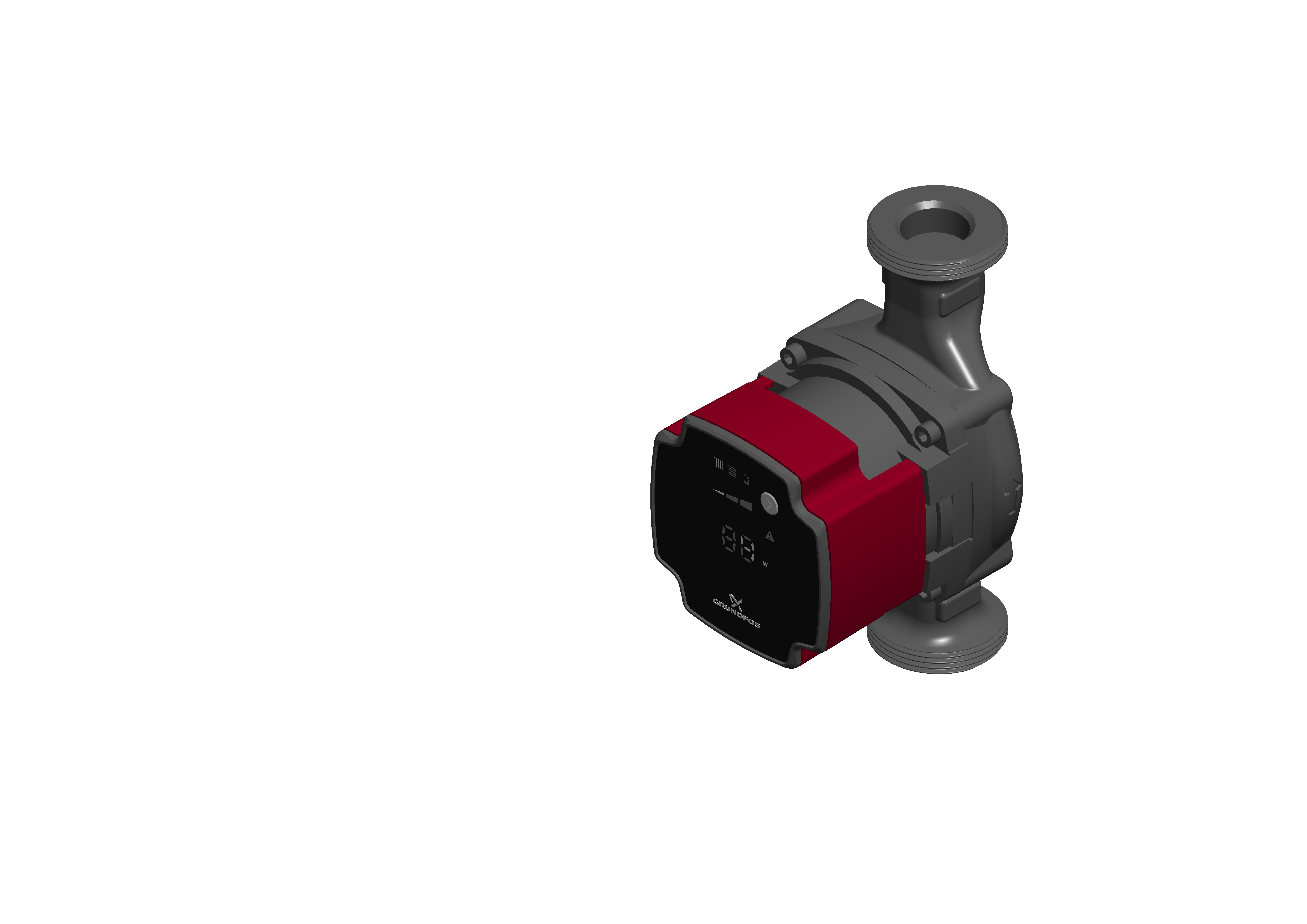 Grundfos Hocheffizienz-Umwälzpumpe ALPHA1 GO 25-40 180, 220-240v