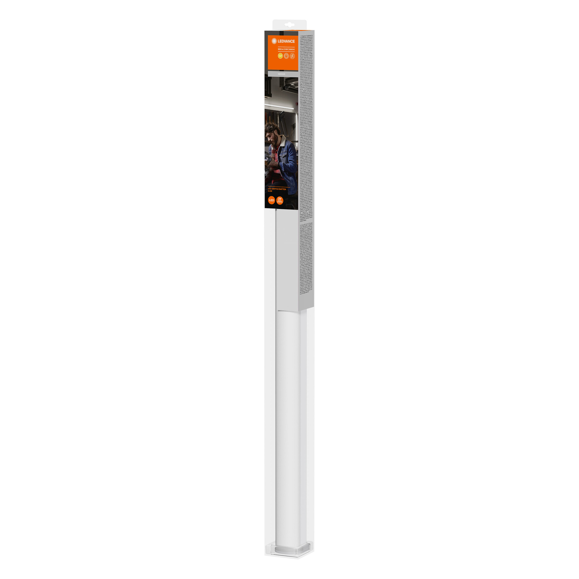 LEDVANCE Lichtleiste LED Switch Batten, 600 mm, 8W, 3000K LEDVANCE Lichtleiste LED Switch Batten, 600 mm, 8W, 3000K