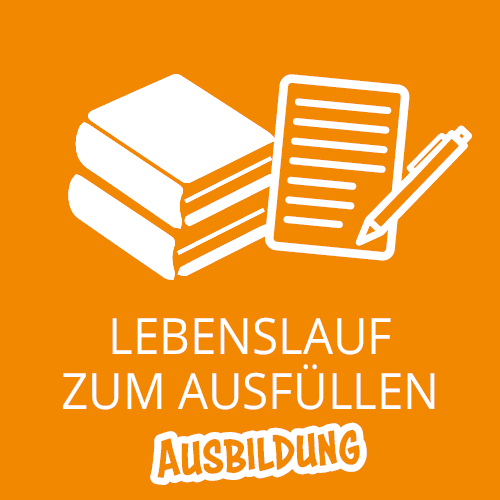 Lebenslauf zum Ausfllen Ausbildung