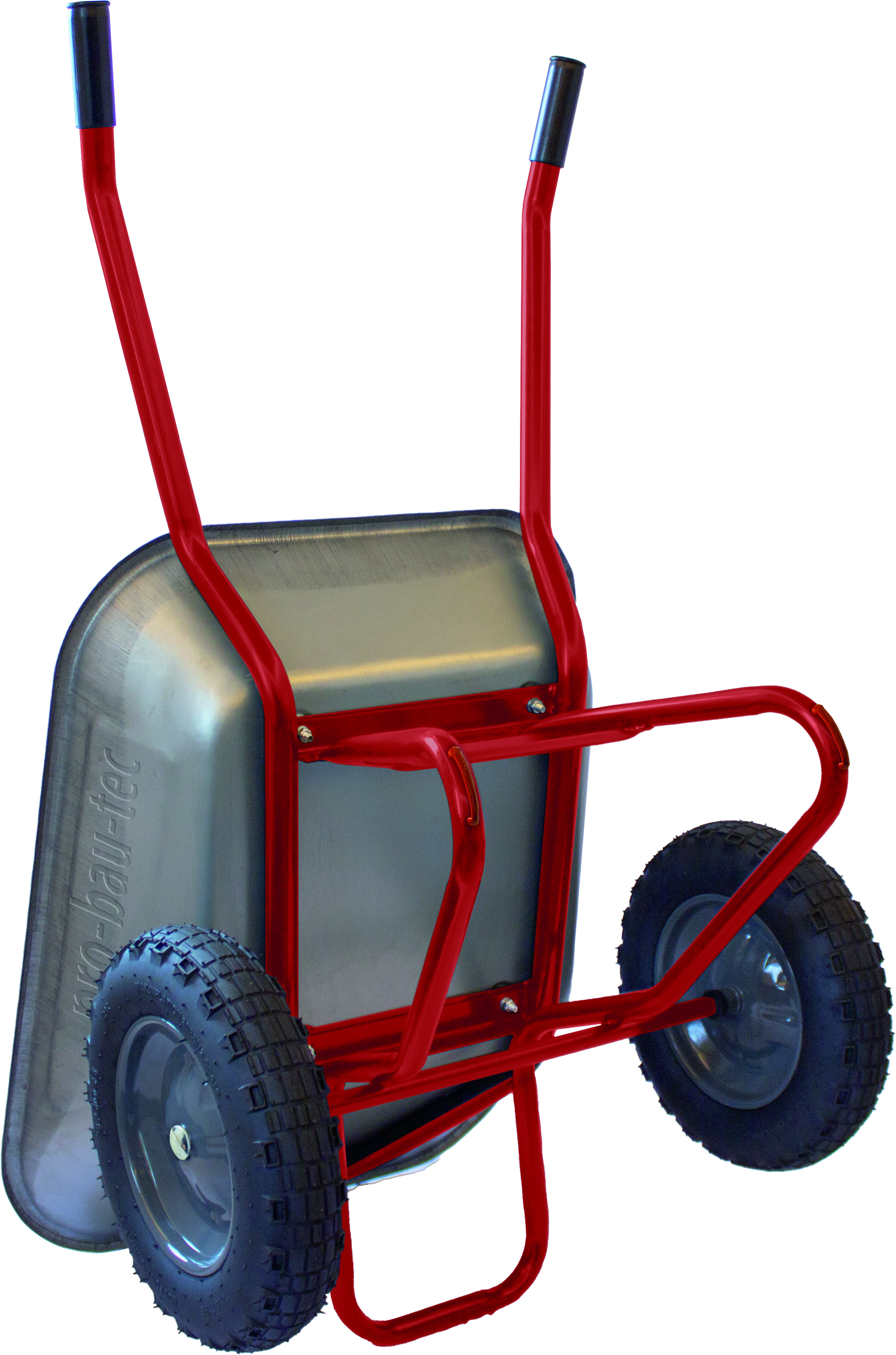 Pro-Bau-Tec Zweirad-Schubkarre mit verzinkter Stahlmulde, 100 L Pro-Bau-Tec Zweirad-Schubkarre mit verzinkter Stahlmulde, 100 L