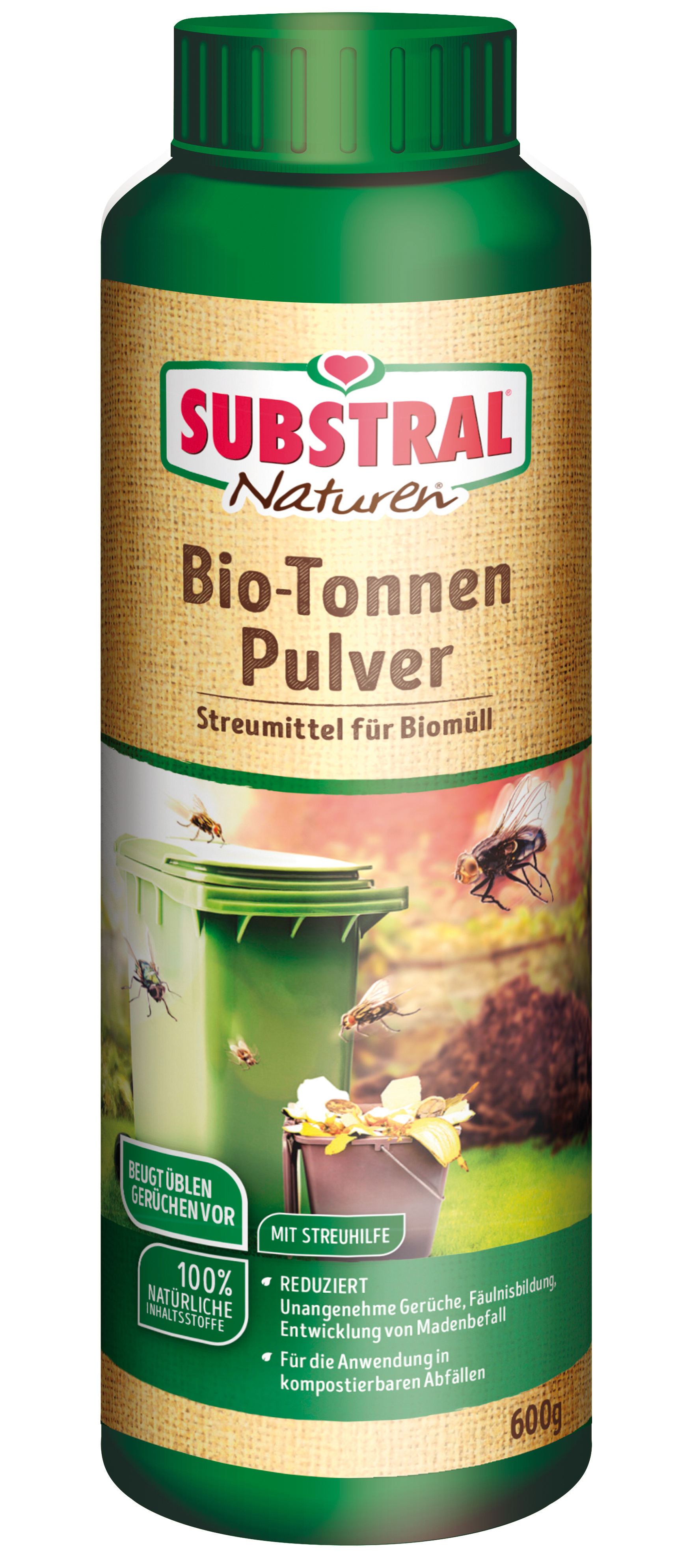 Naturen Bio-Tonnen Pulver 600g
