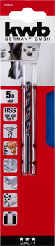 209650-300 Kwb HSS-Spiralbohrer 5.0 mm