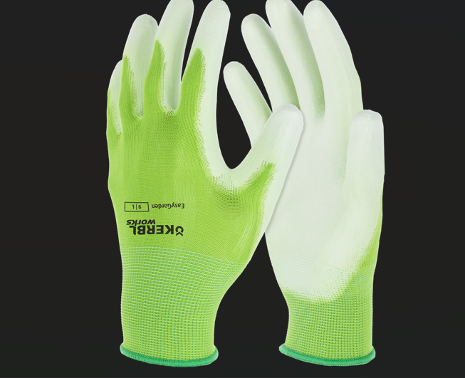 Kerbl Handschuh Easy Garden, Gr. 10 grün, PU-Beschichtung