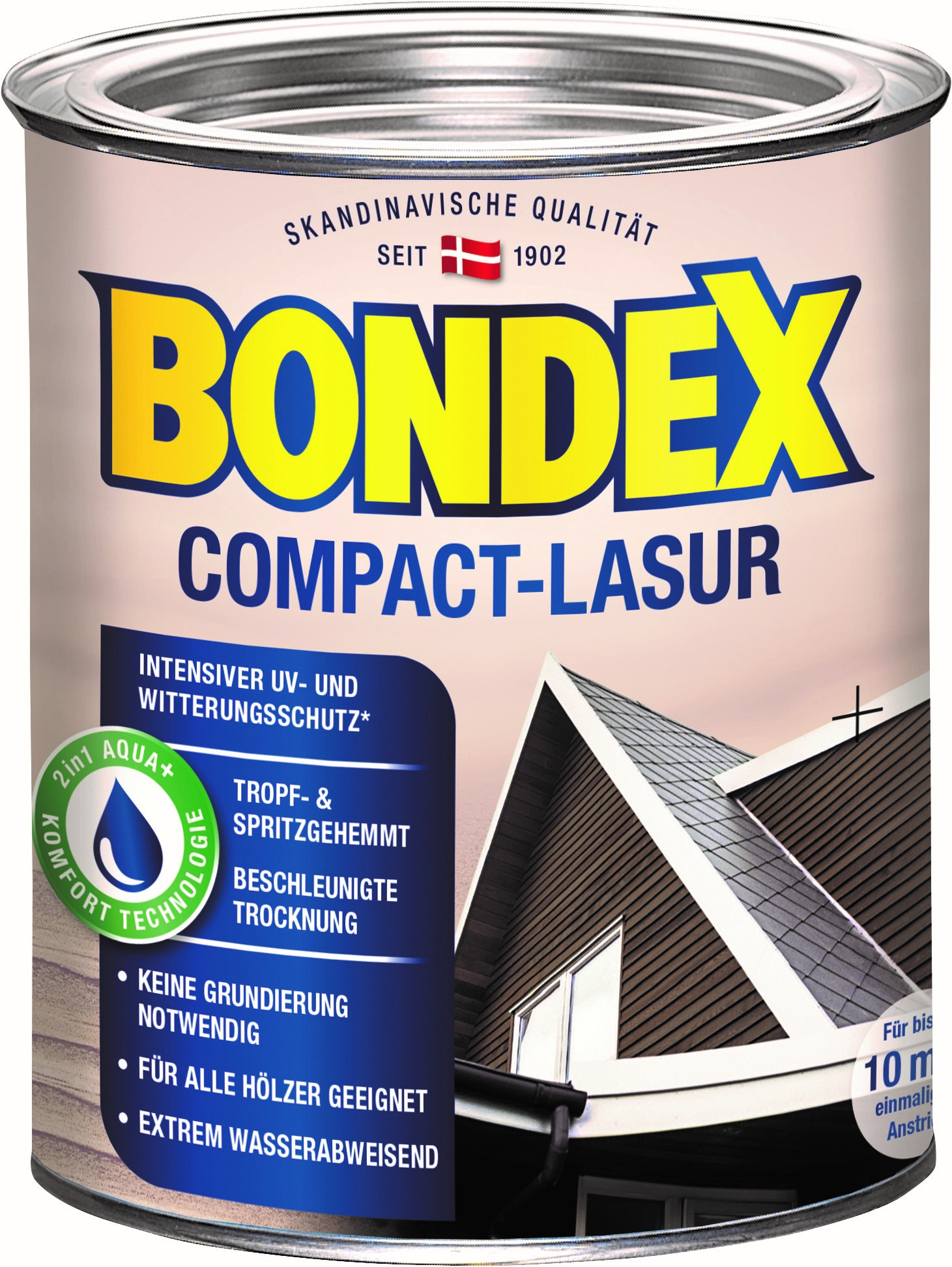 Bondex Compact-Lasur Weiß, 750ml