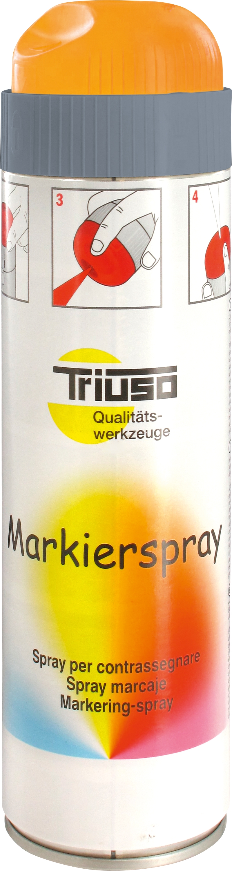 Triuso Signierspray, 500ml, leuchtorange