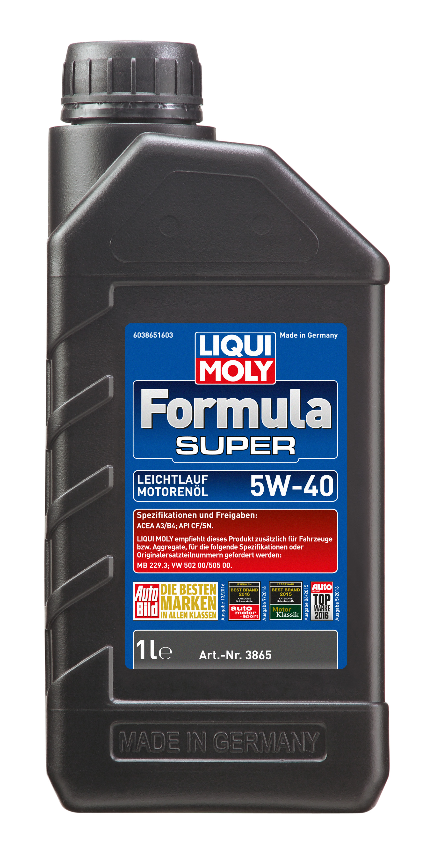 LIQUI MOLY FORMULA SUPER 5W-40 1L