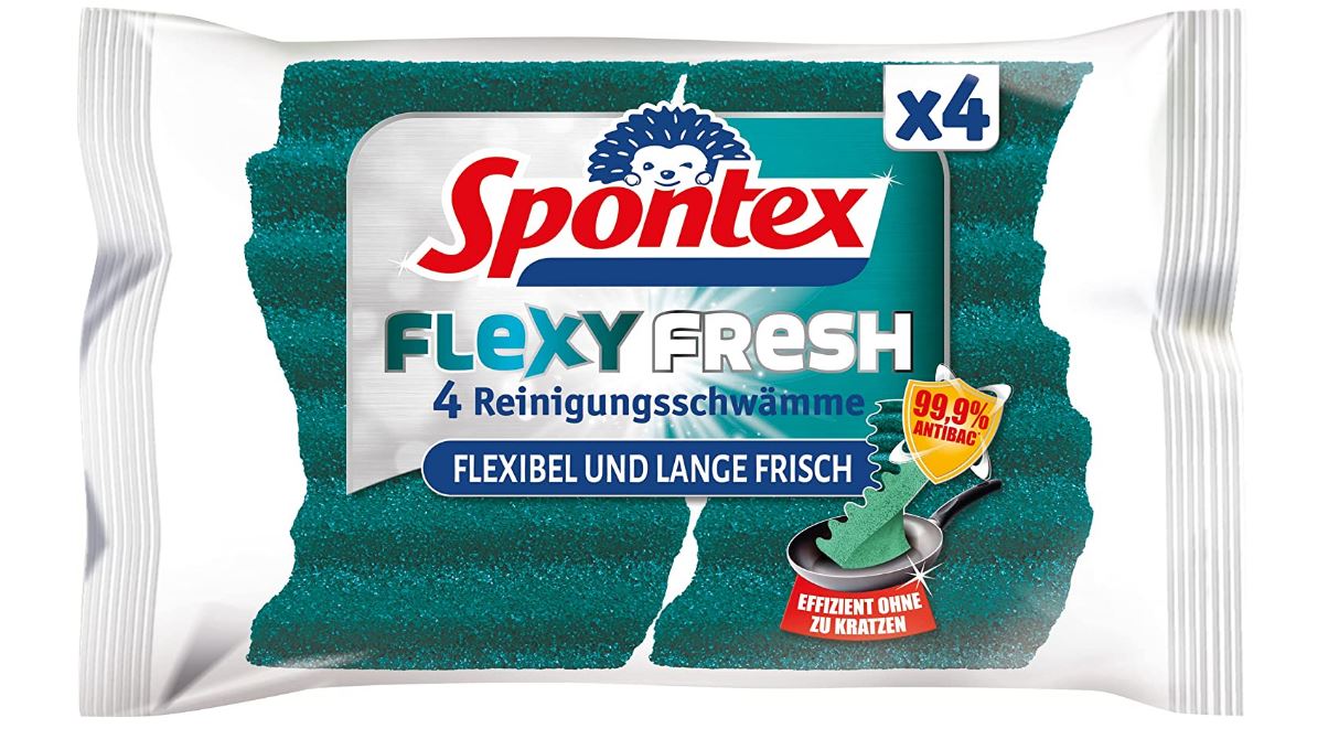 Reinigungsschwamm Flex Fresh 4x