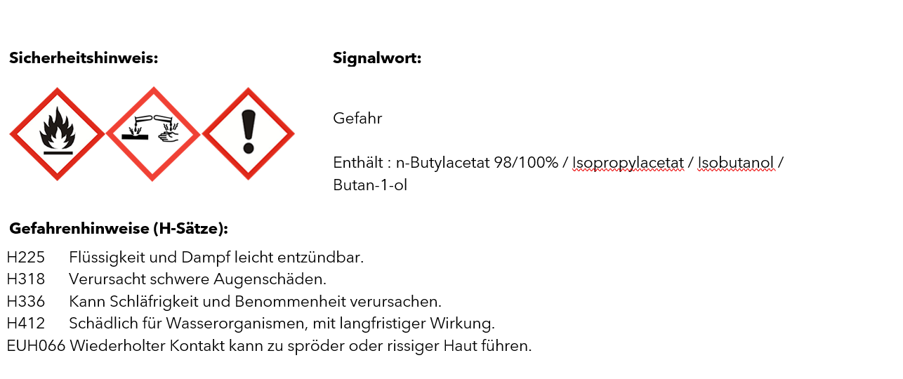 Clou Nitro-Verdünnung, 250 ml