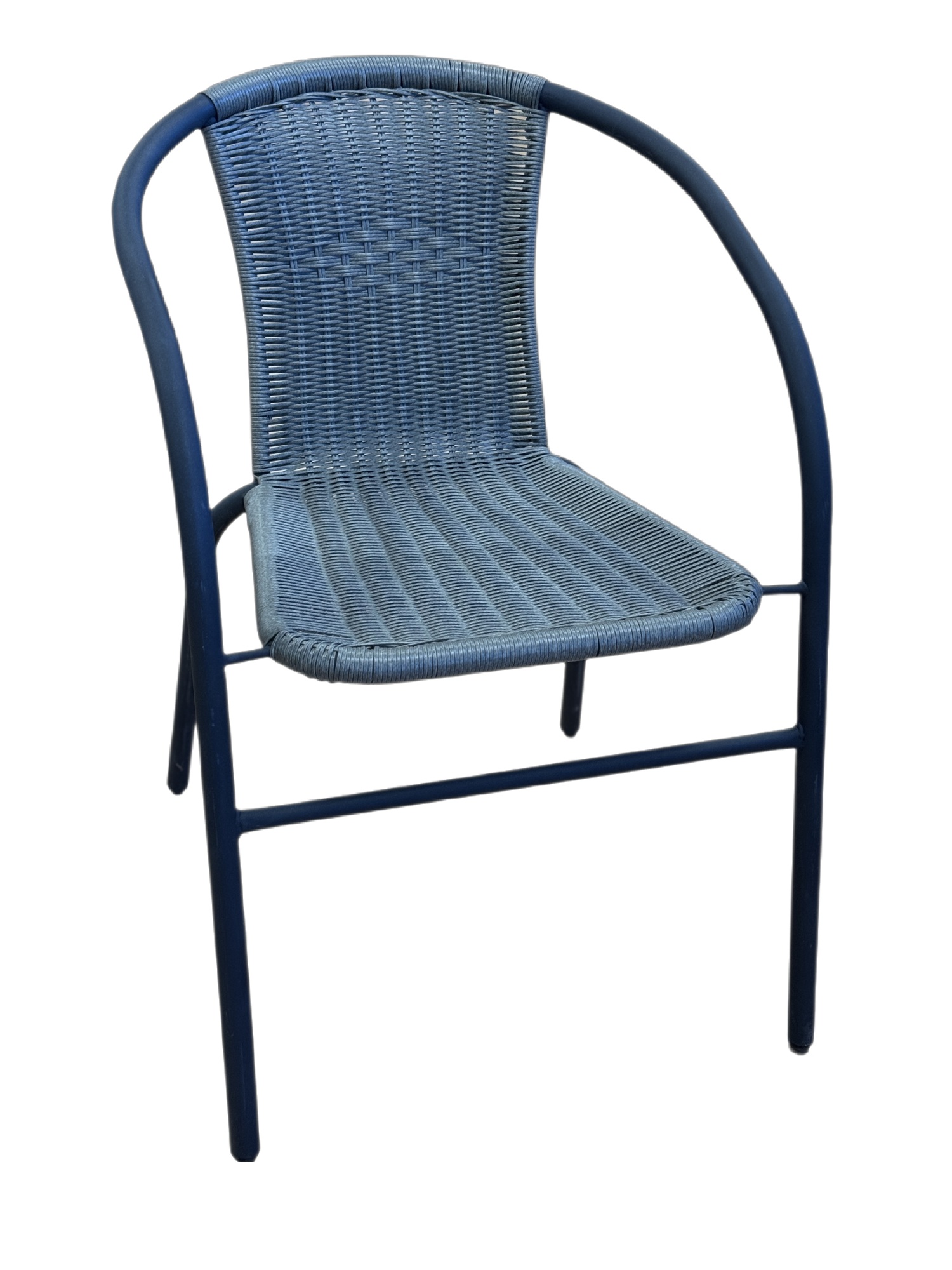 Bistrostuhl Polyrattan, schlamm-braun