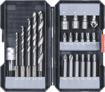 Kwb Bit-Bohrer-Set, 22-tlg.