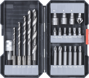 108805-190 Kwb Bit-Bohrer-Set, 22-tlg.