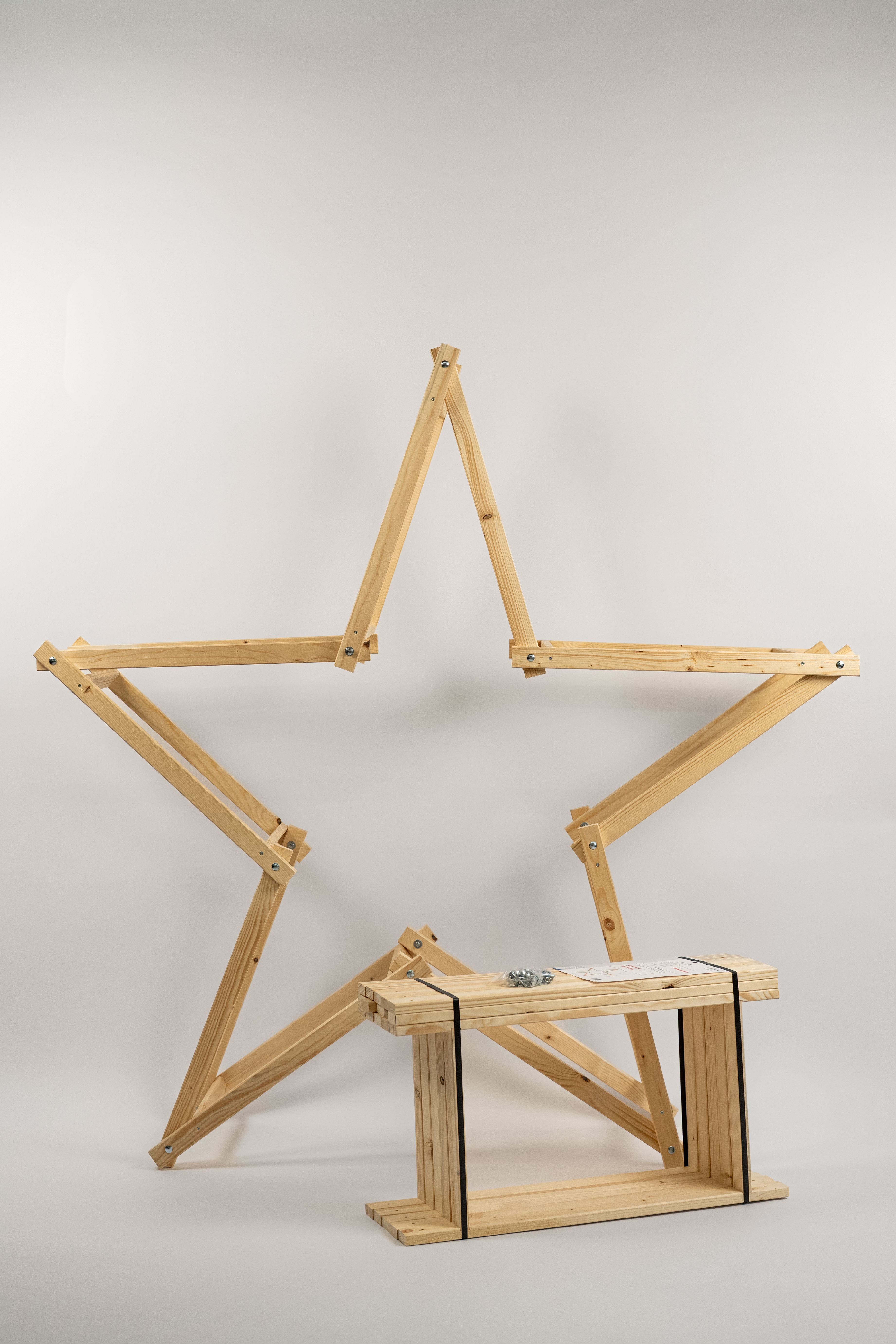 Allgäuer Werkstätten Bausatz Stern klein, ca. 115 cm