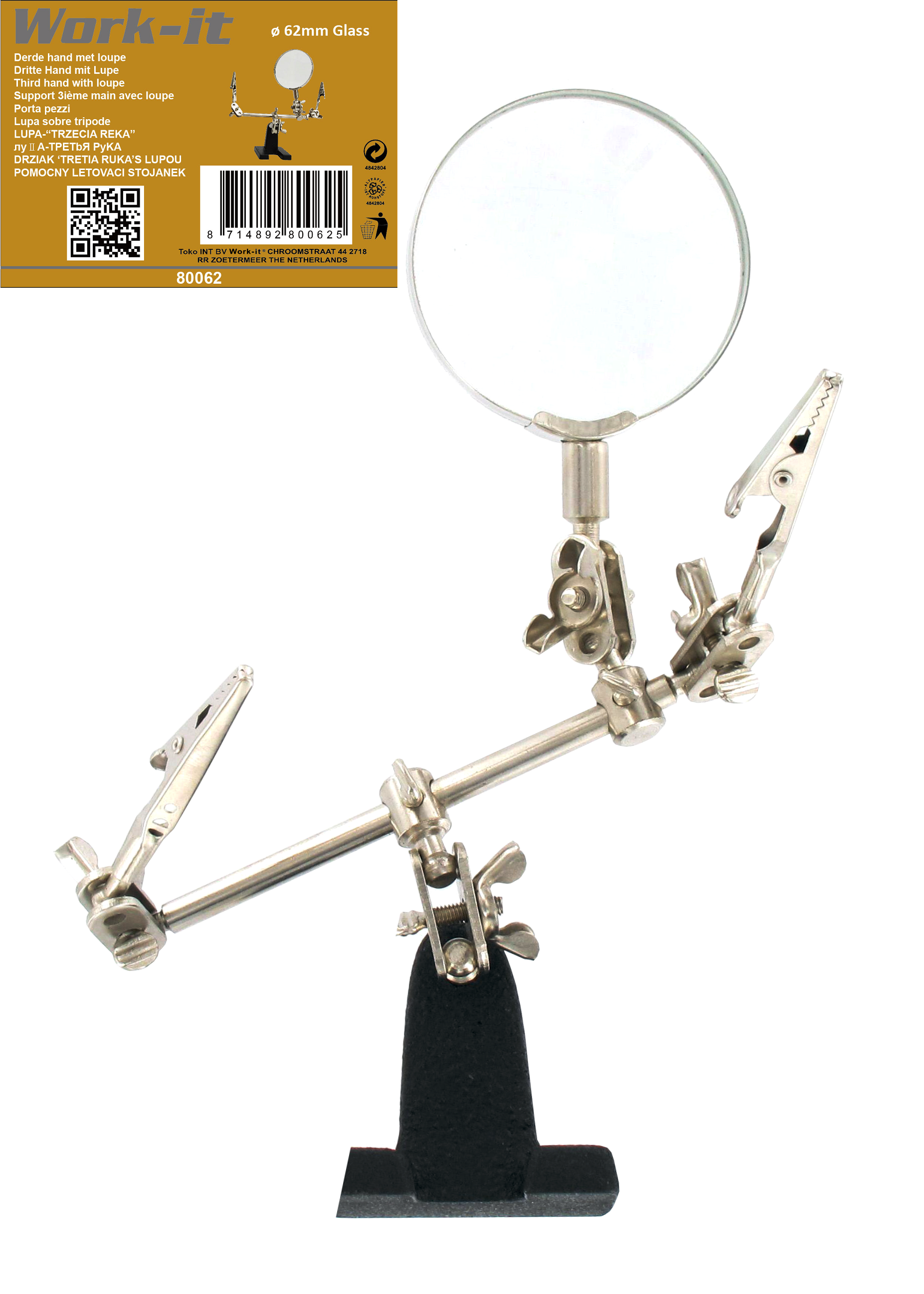 Work IT Dritte Hand mit Lupe Work IT Dritte Hand mit Lupe