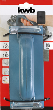 484200-300 Kwb Handschleifer-Set, 3-tlg.
