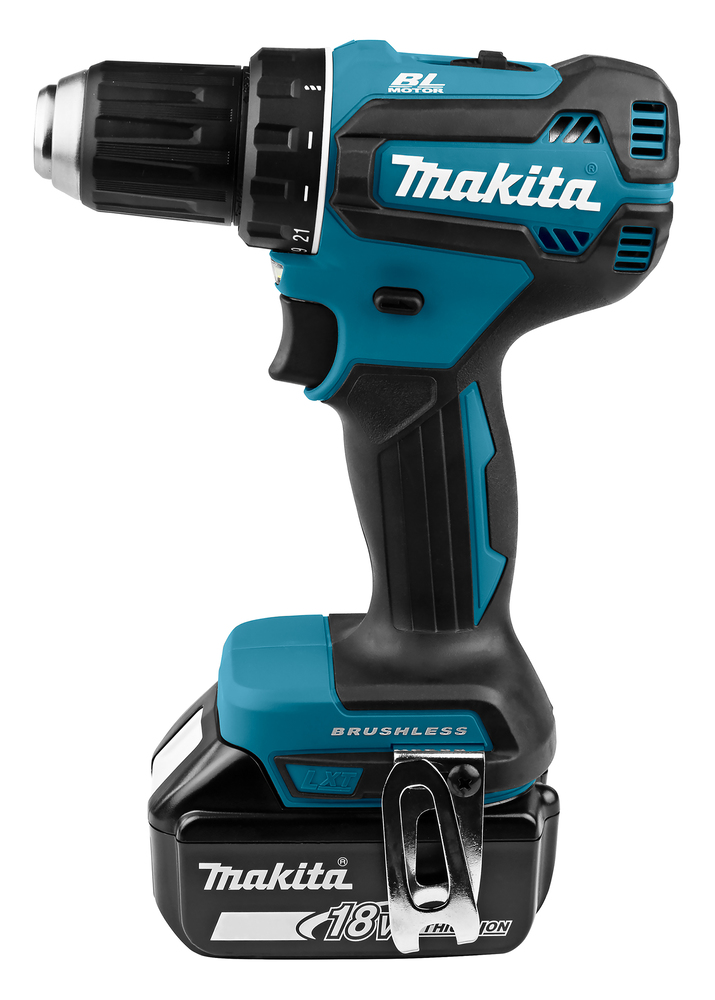 Makita Akku-Bohrschrauber DDF485, inkl. 5Ah und 18V Akku & Ladegerät