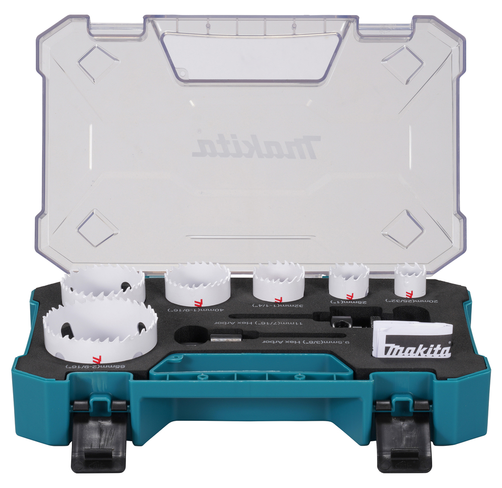 Makita Lochsägen-Set Elektriker, 9-tlg.
