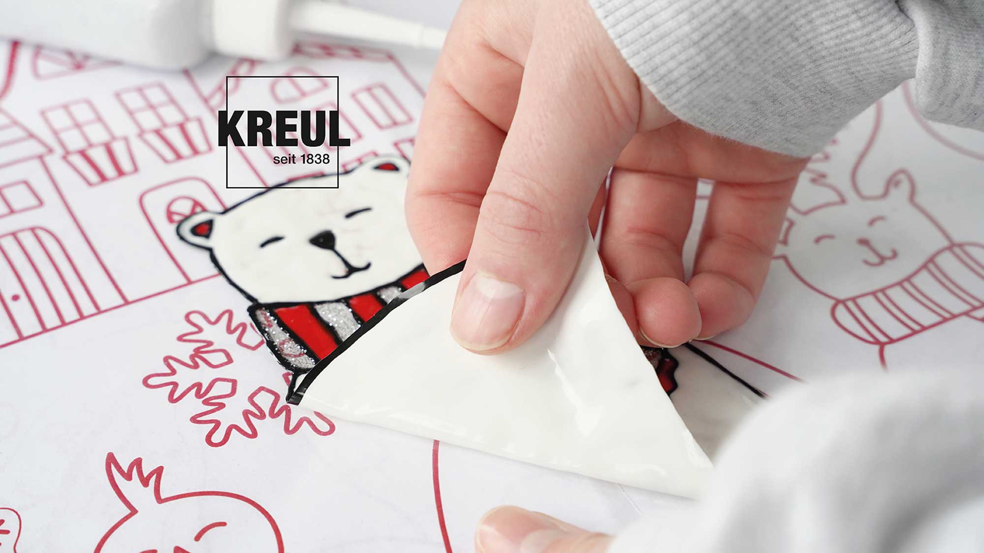 Kreul Window Color Set Hello Winter Kreul Window Color Set Hello Winter