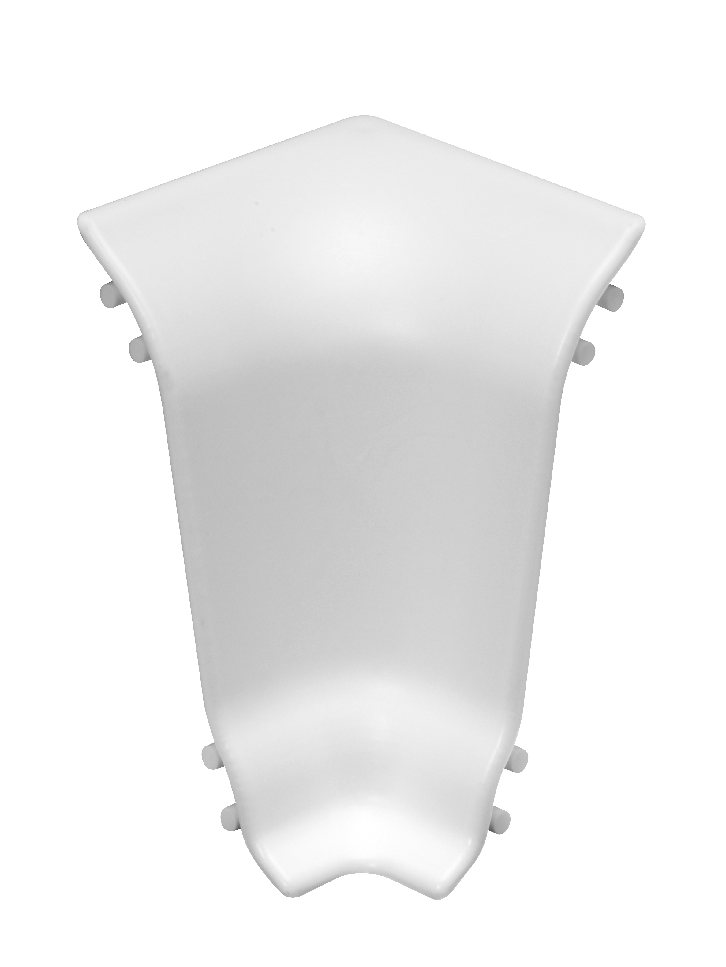 Döllken Innenecke Kunststoffleiste Classic 50, weiß