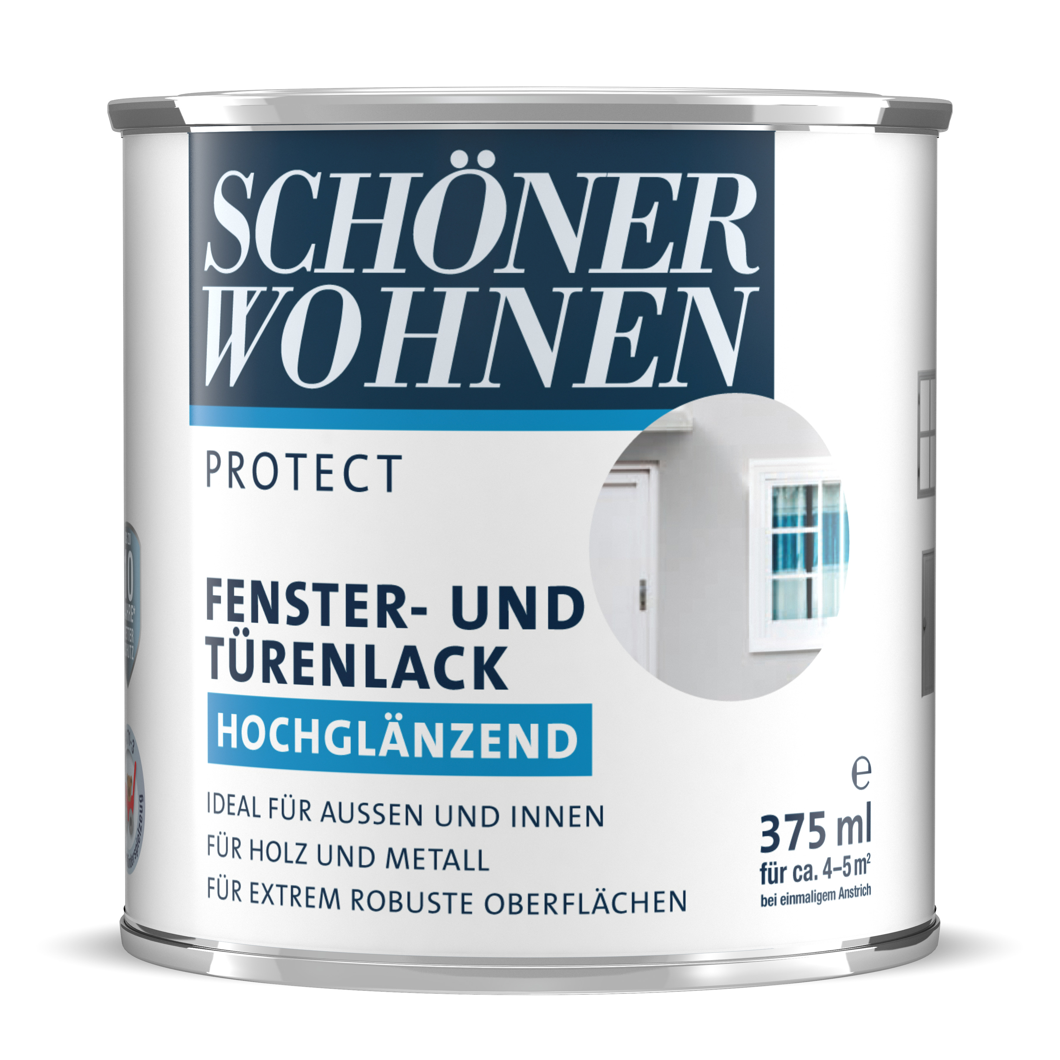 Schöner Wohnen Protect Fenster- und Türenlack, hochglänzend