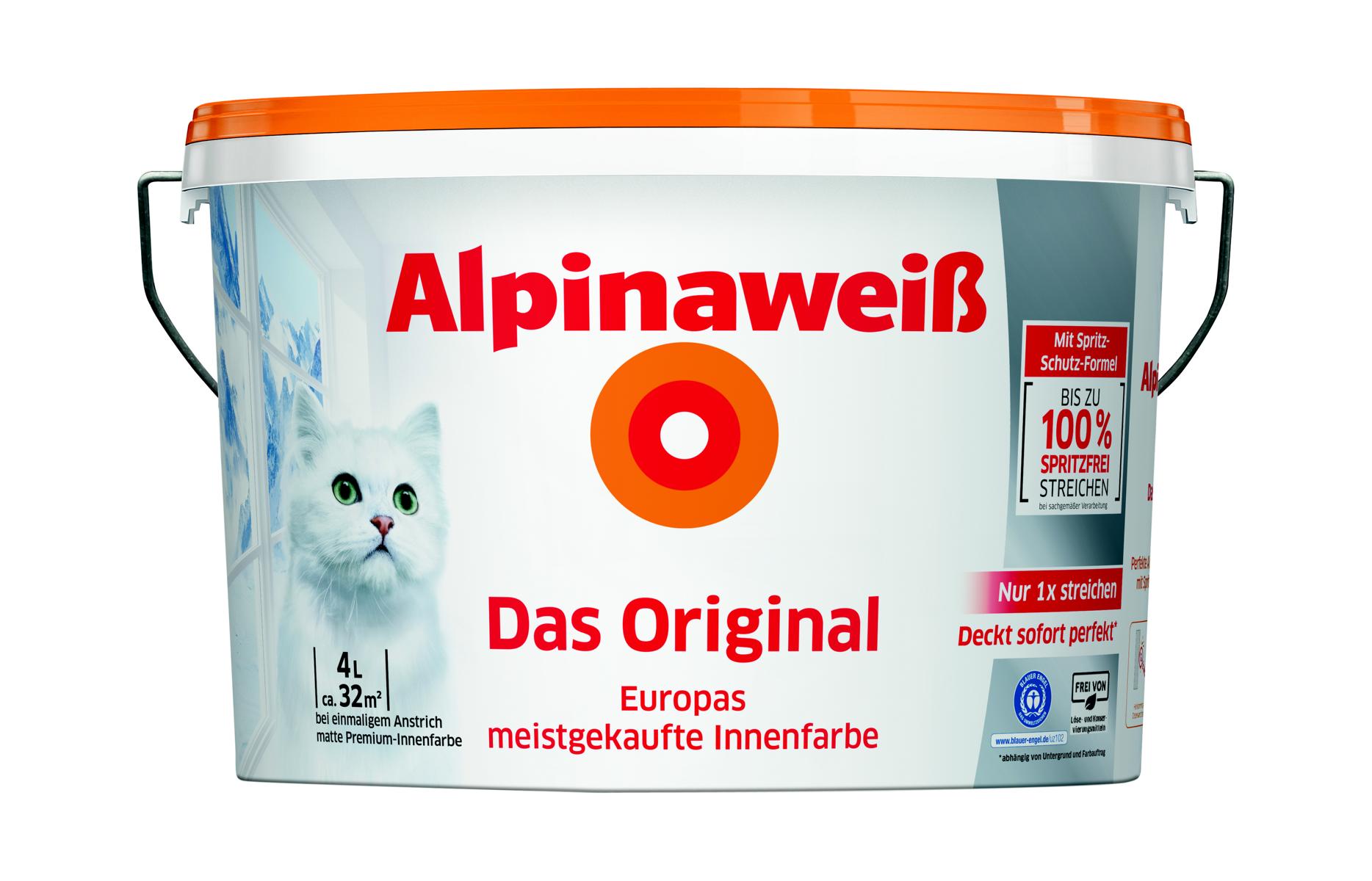 4001244796472_1 Alpinaweiß Original matt, 4L