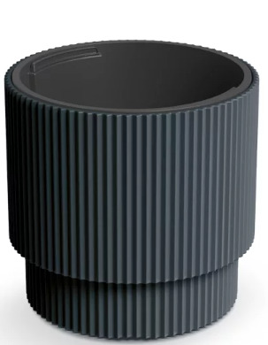 Prosperplast Blumentopf Milly, Ø 39,5 cm, anthrazit Prosperplast Blumentopf Milly, Ø 39,5 cm, anthrazit