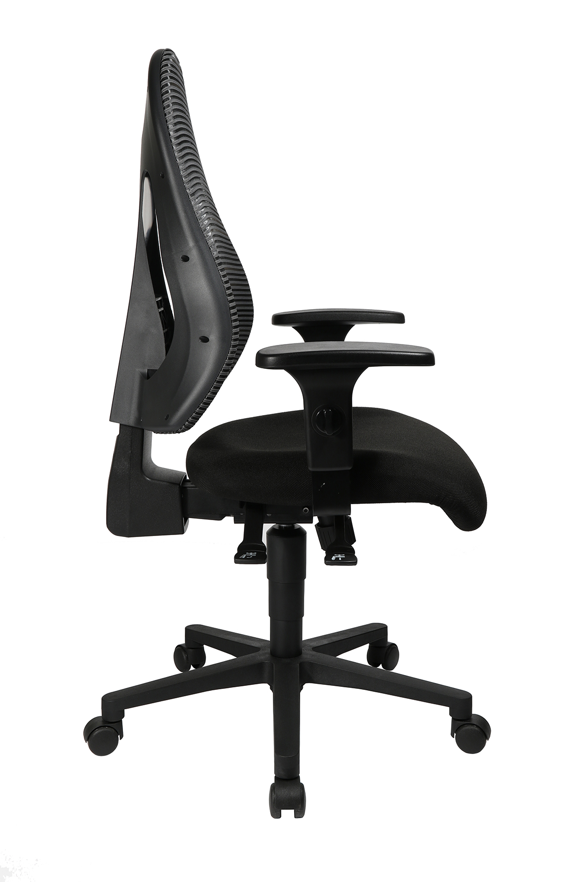 700702-FR10P-G202-seitl BÜROSTUHL FREE ART SCHWARZ