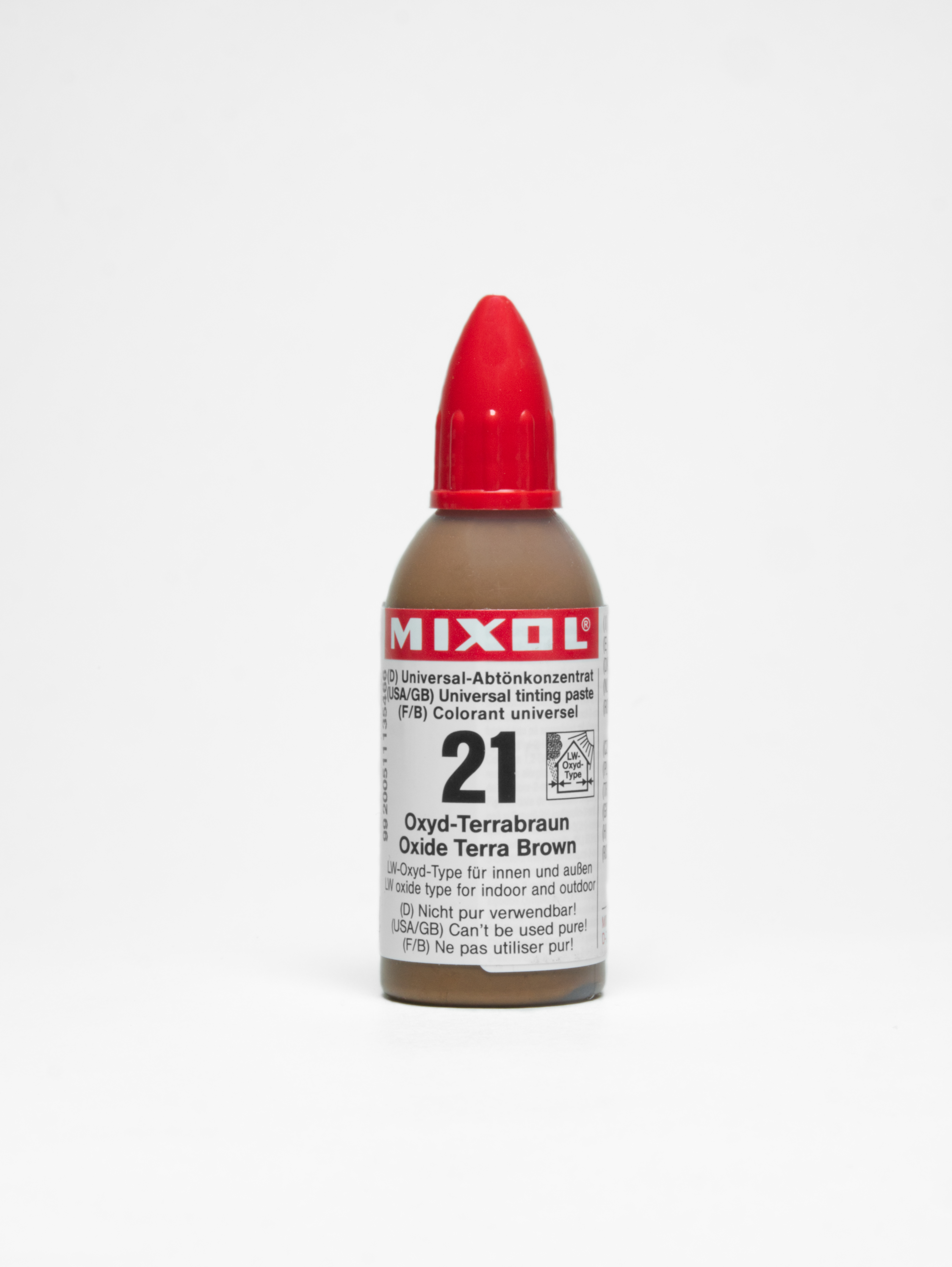 Mixol Uni Abtönkonzentrat, Terrabraun, 20 ml Mixol Uni Abtönkonzentrat, Terrabraun, 20 ml